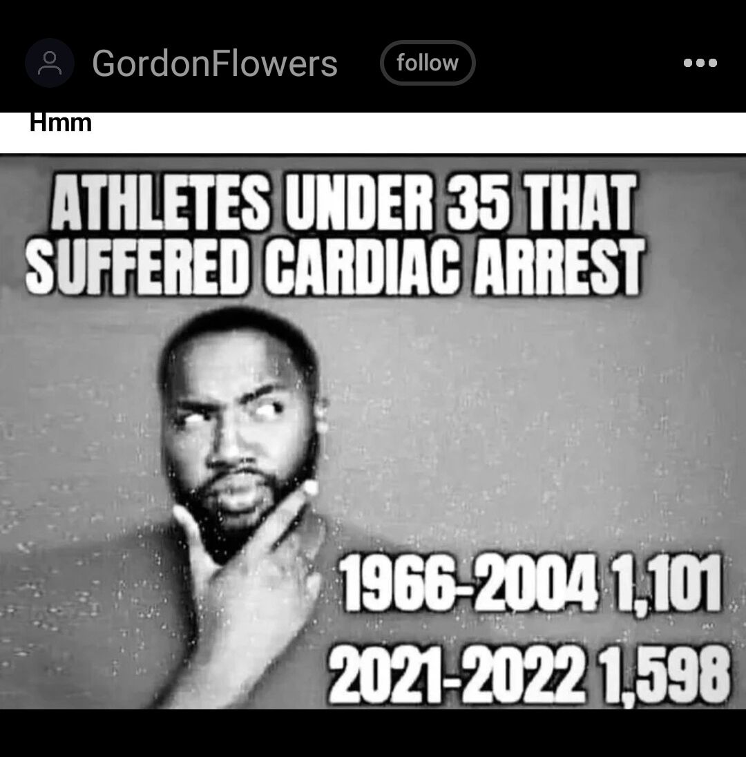 Hmm ITIILETES UNDER 39 THAT SUFFEREDCARDIACARREST