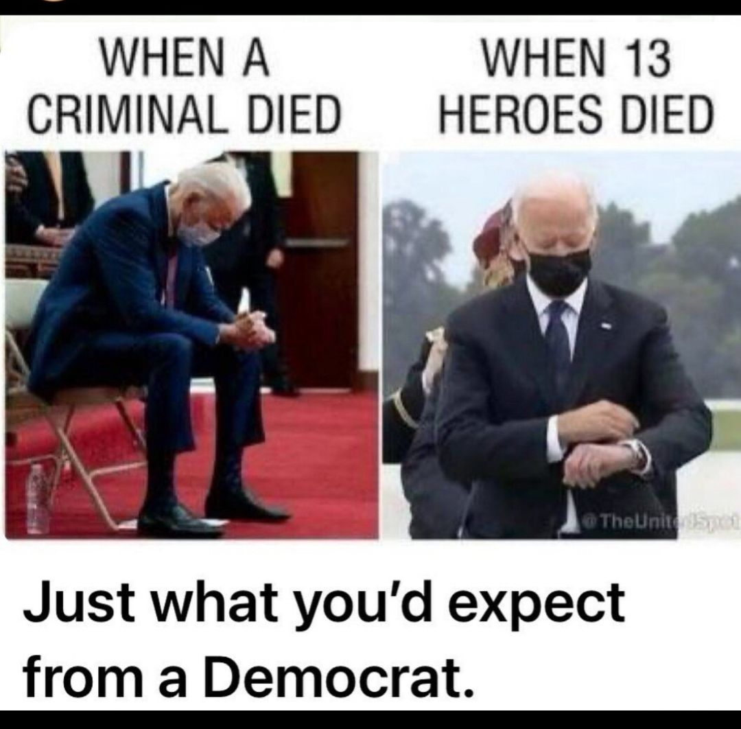 WHEN A WHEN 13 CRIMINAL DIED HEROES DIED Just what youd expect from a Democrat