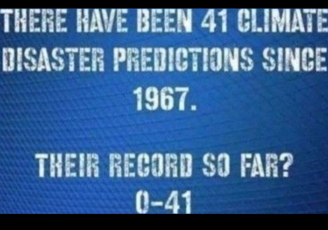 DISASTER PREDICTIONS SINCE 1967 THEIR RECORD SO FAR 0 41