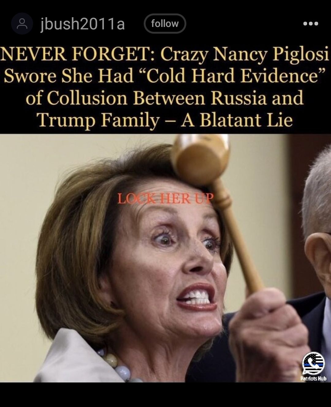 2 jbush2011a follow NI AY G 20 e N RO VAR EN T ST S Swore She Had Cold Hard Evidence of Collusion Between Russia and Trump Family A Blatant Lie