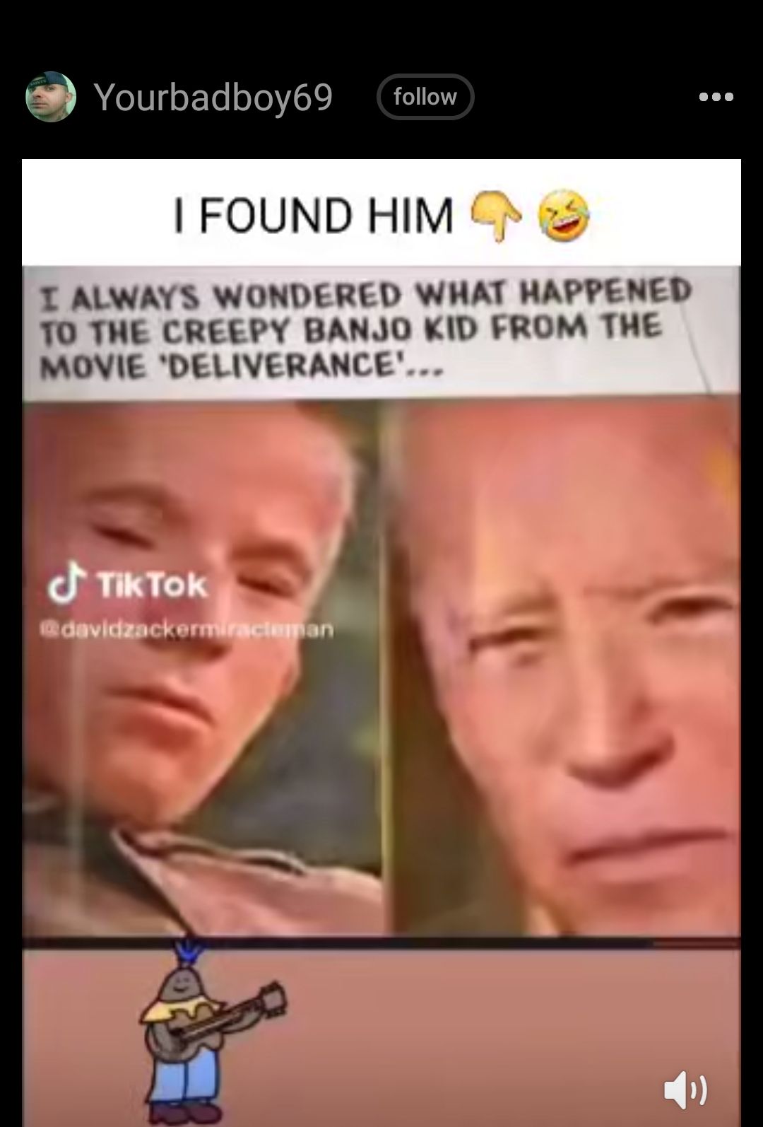 FOUND HIM T ALWAYS WONDERED WHAT HAPPENED 70 THE CREEPY BANJO KID FROM THE MOVIE DELIVERANCE TikTok g 1 o