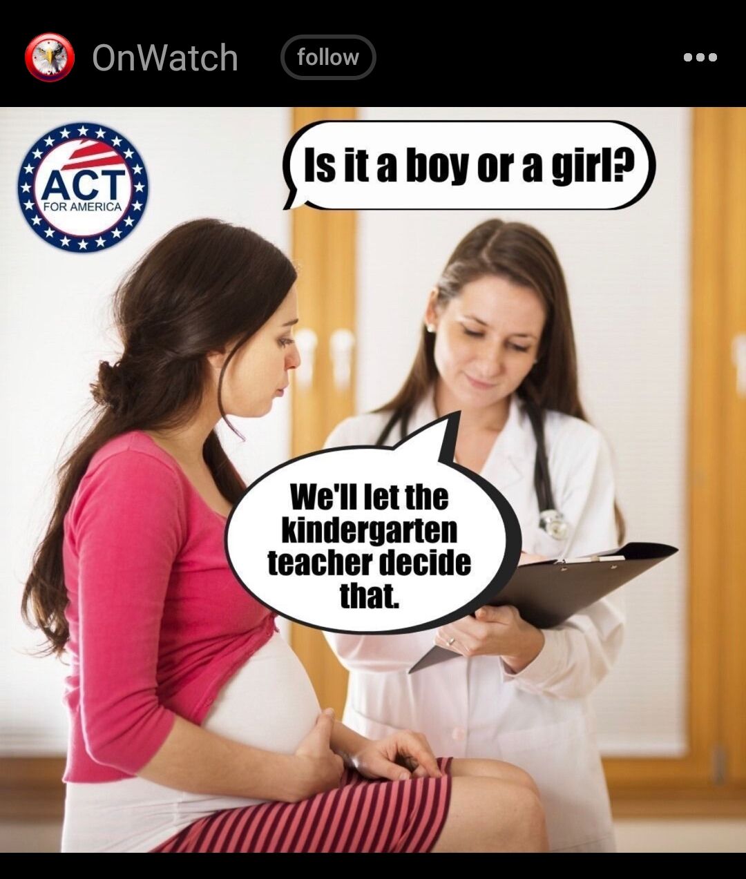 Well let the kindergarten f teacher decide that