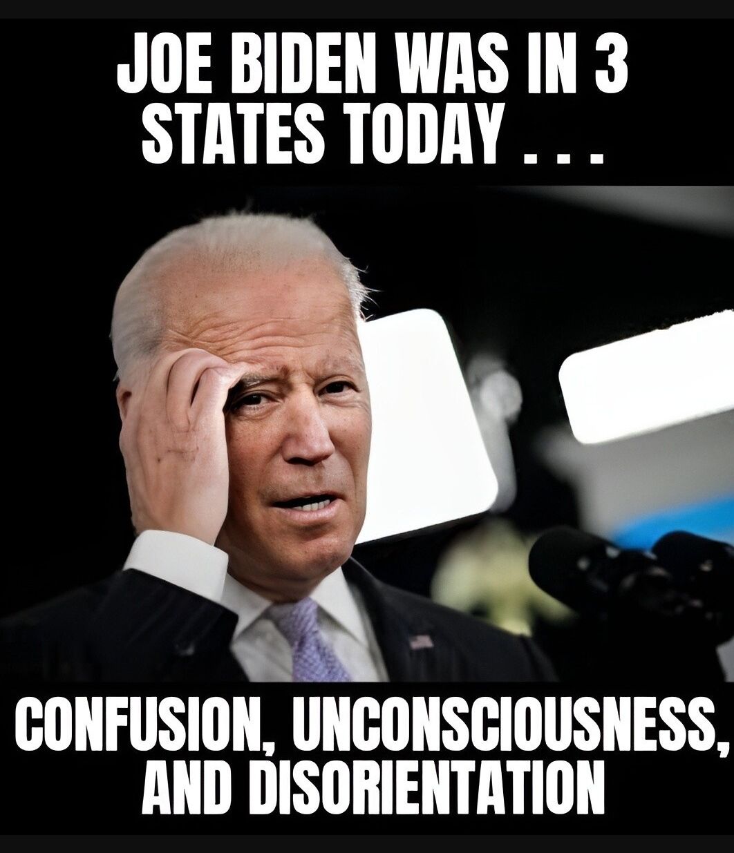 JOE BIDEN WAS IN 3 STATES TODAY CONFUSION IIIIGIJIISGIIUSIIESS T
