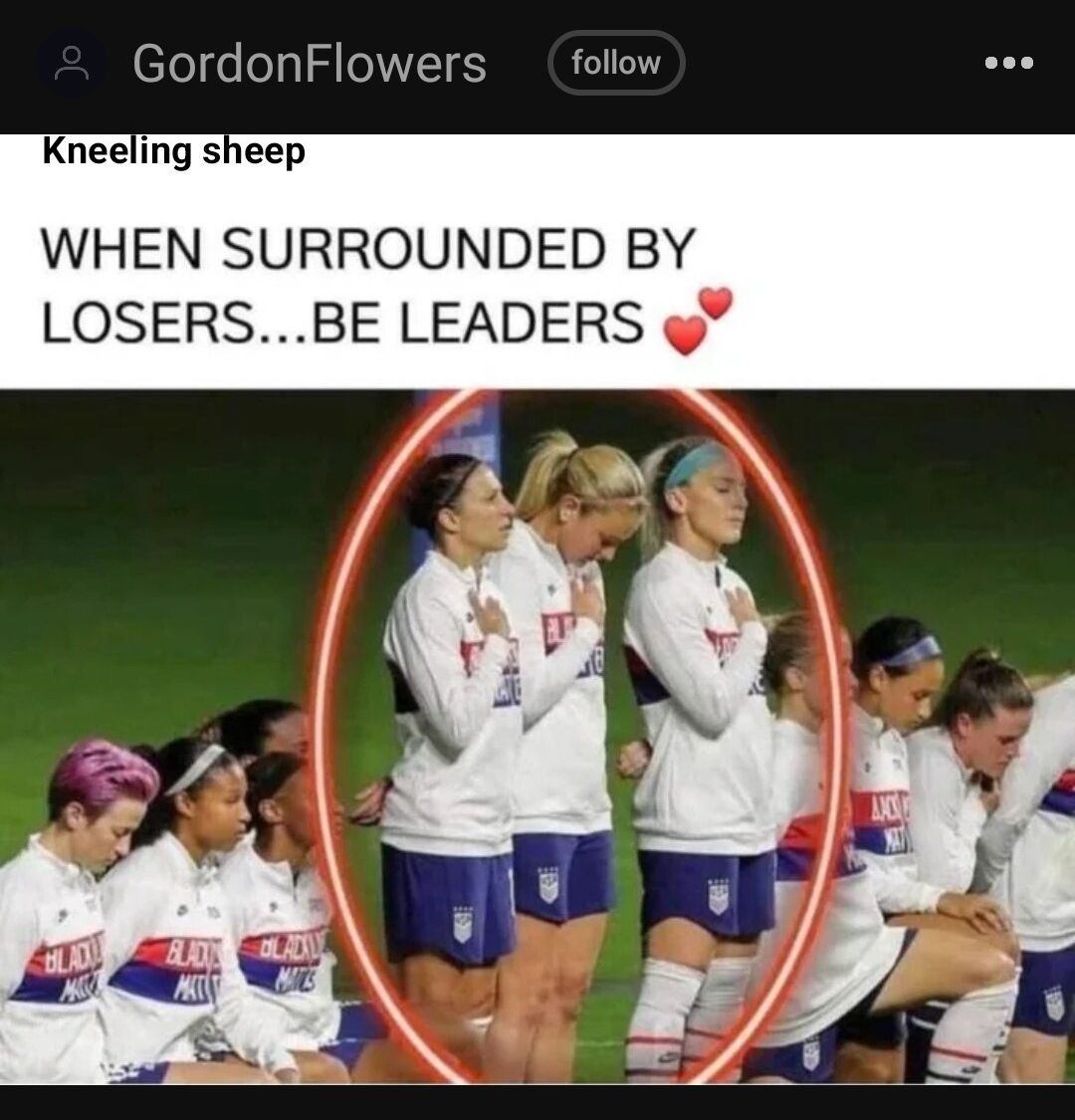 GordonFlowers follow Kneeling sheep WHEN SURROUNDED BY LOSERSBE LEADERS