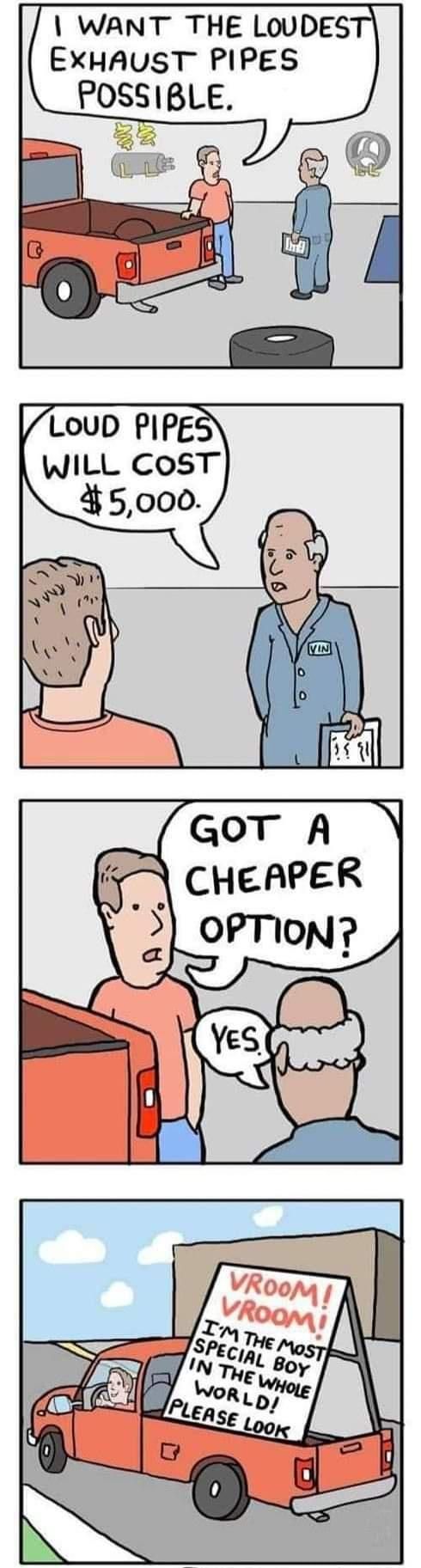 WANT THE LOUDES EXHAUST PIPES POSSIBLE CHeAPER OPTION