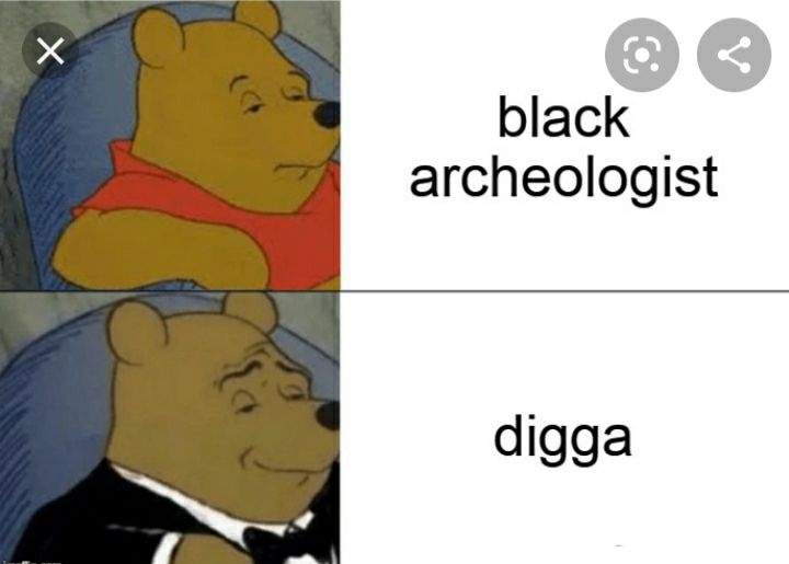 black archeologist digga