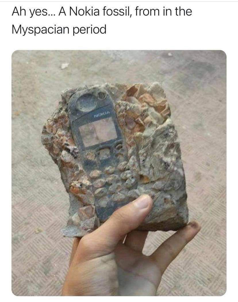 Ah yes A Nokia fossil from in the Myspacian period