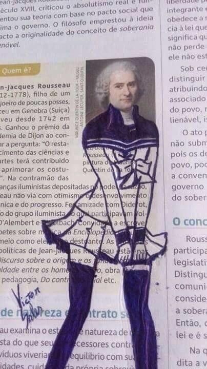s sculo XV crit eoria com base nc olutismo reat T scial que o pacto s e e soberanic ima o gov cto originalidade do conceito d e distin n jacques Rousseau s 778 filho de um Bl joeiro de poucas posses RESOCIH eu em Genebra Suica do povo veu desde 1742 em iansvel i Ganhou 0 prmio da iy iemia de Dijon a0 con Oal ra pergunta 0 resta no sut imento das cincias pois os d rtes tera contribuido s aprimorar 