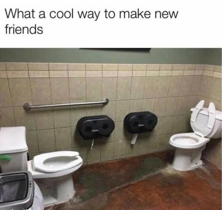 What a cool way to make new friends T I S W
