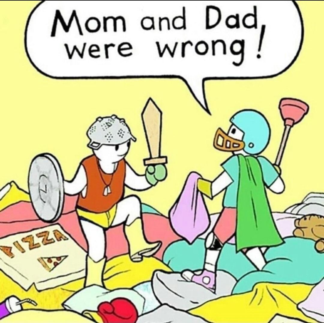 Mom and Dad were wrong