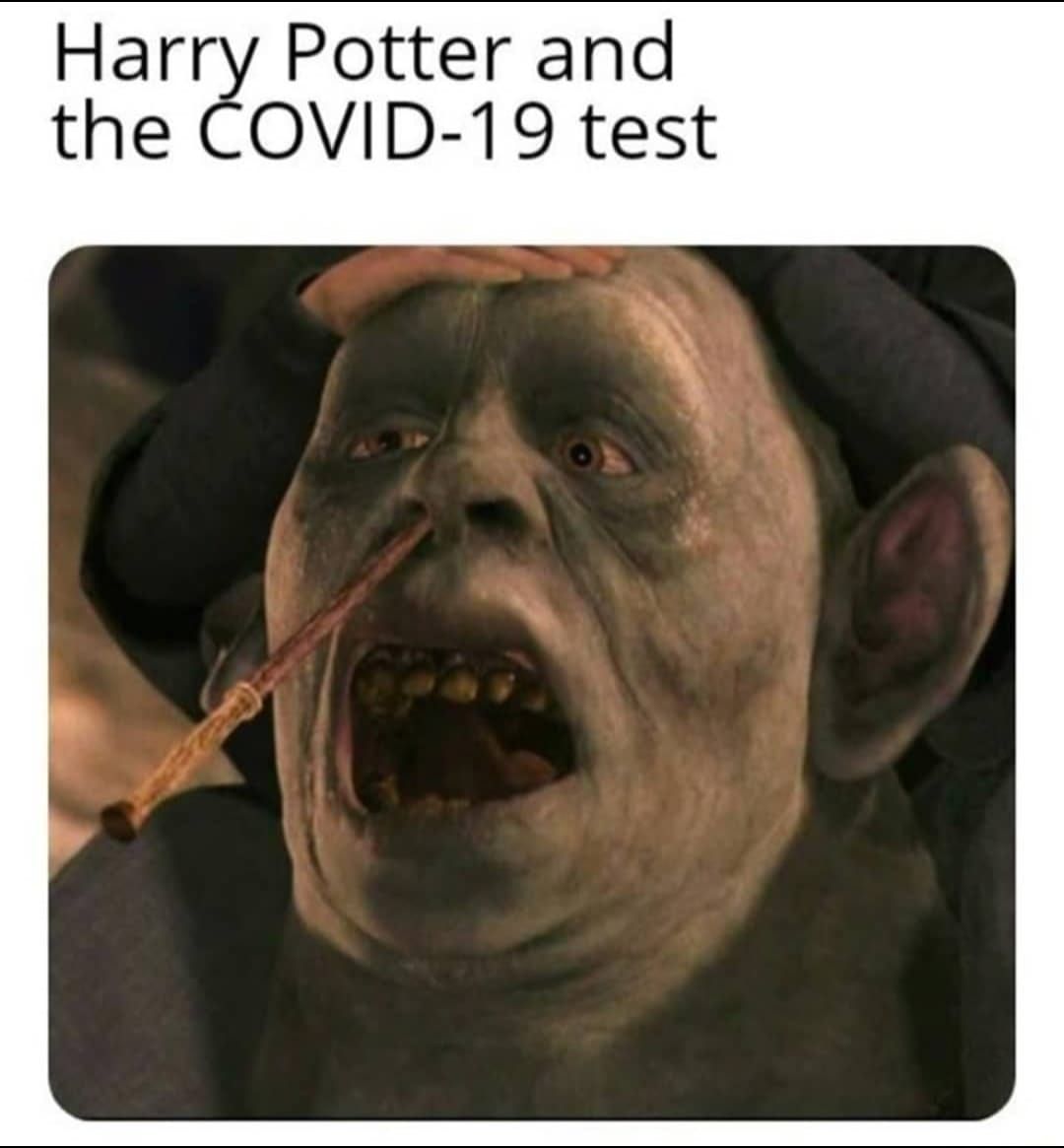 Harry Potter and the COVID 19 test