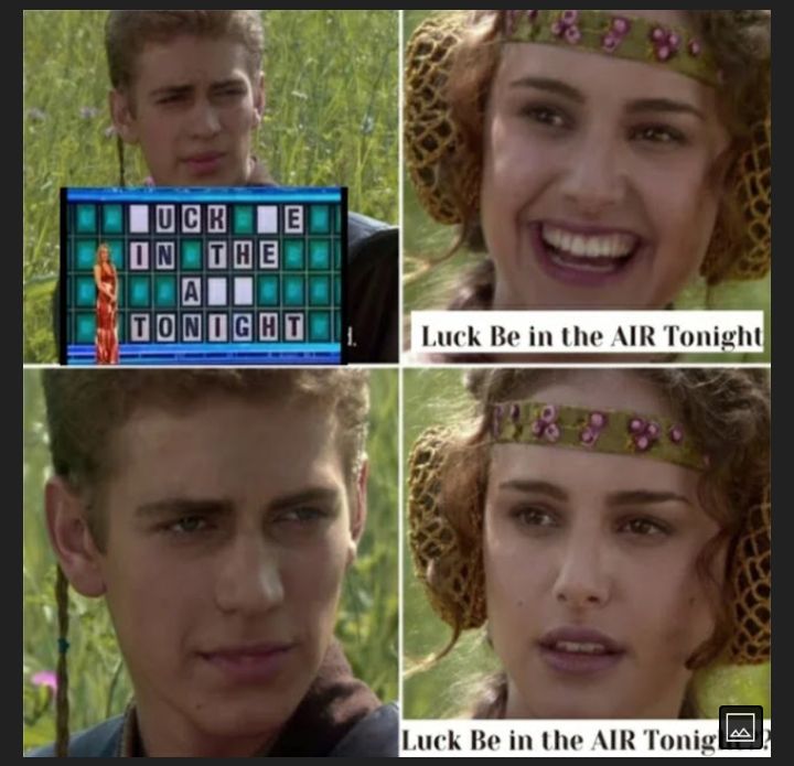 A L ARl IUICIREE JE A ODsufEx 4D 1B TTERE Immumm Luck Be in the AIR Tonig