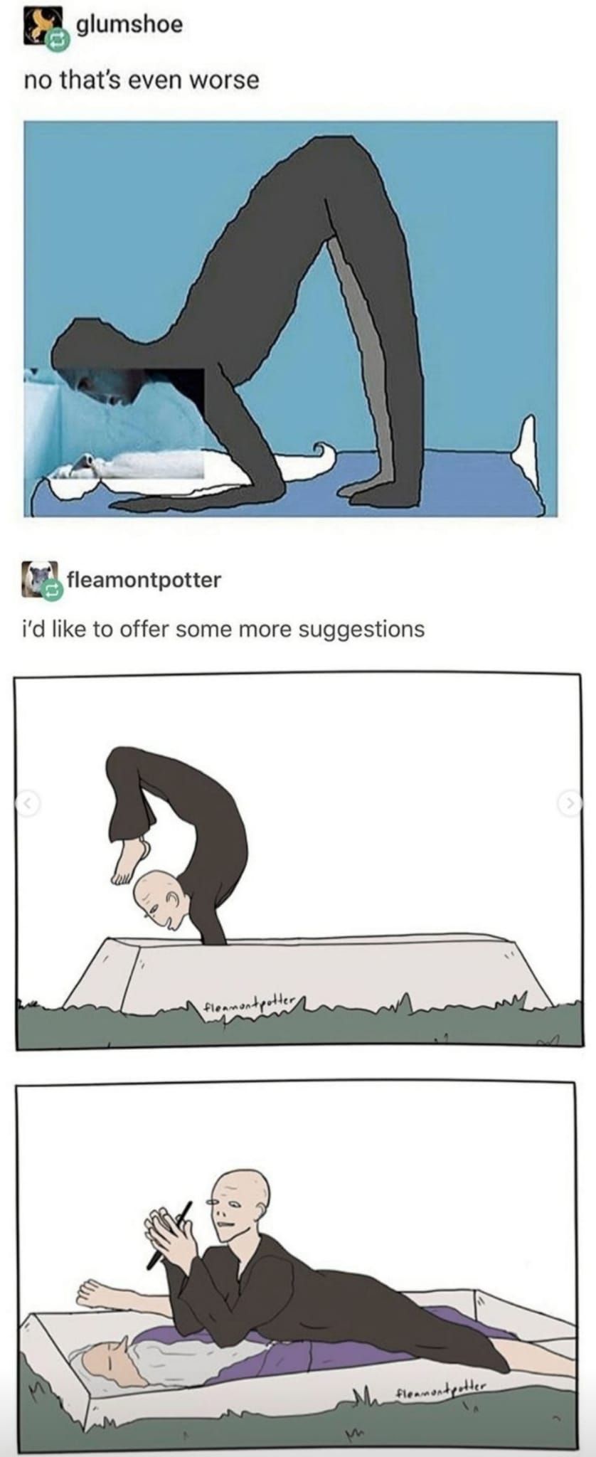 glumshoe no thats even worse eamontpotter id like to offer some more suggestions