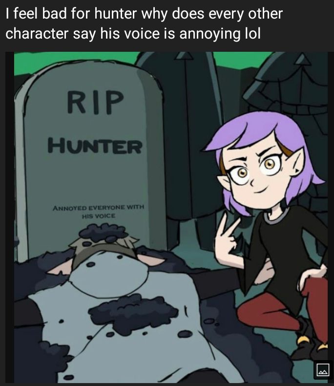 feel bad for hunter why does every other T T VA TRV N T laTe T e o
