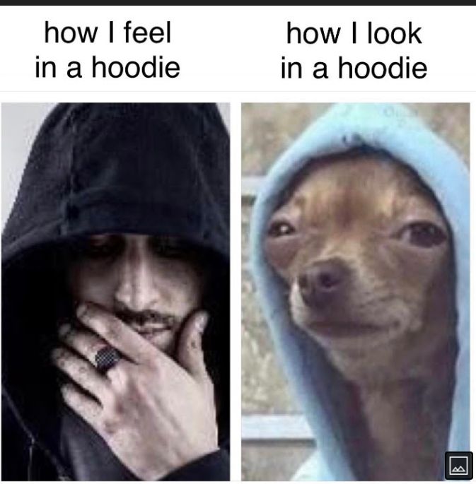 how feel how look in a hoodie in a hoodie r