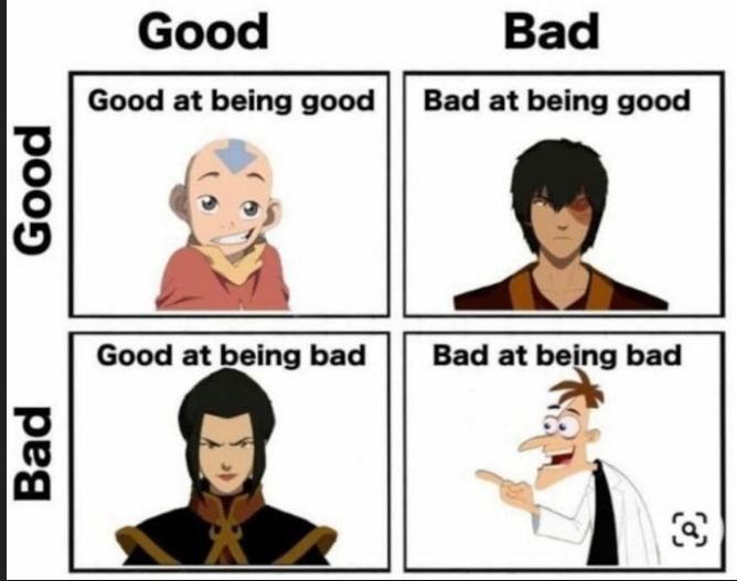 Good Bad Bad Bad at being good