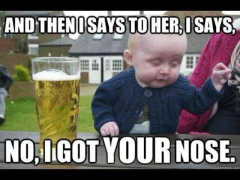 ANDTHENJSAYS TOHERTSAYSS 55 e NOIIGOTYOUR NOSE