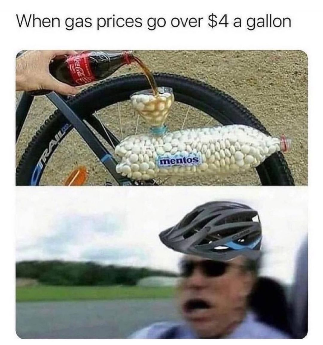 When gas prices go over 4 a gallon