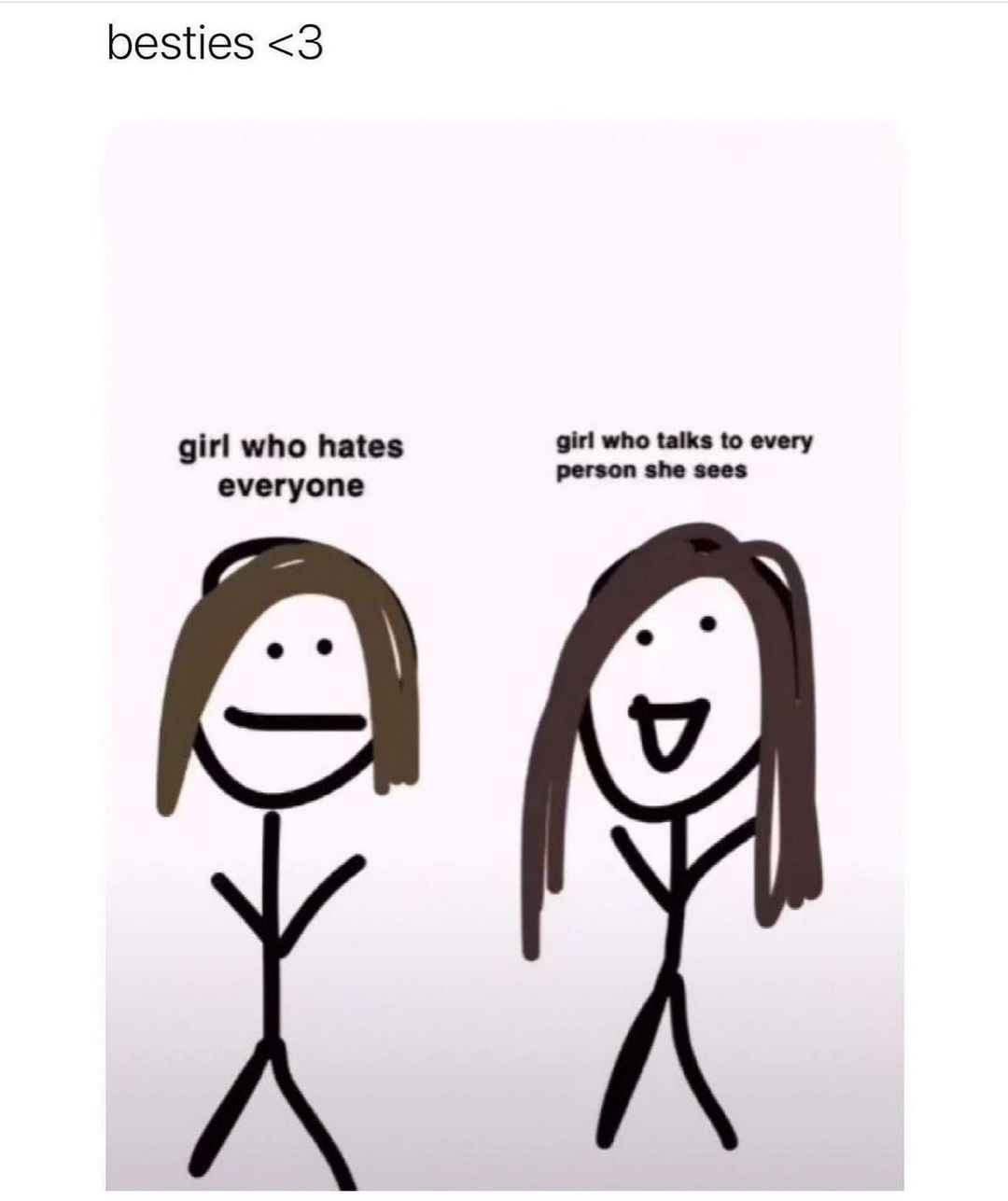 besties 3 girl who hates girl to every everyone RIS N A