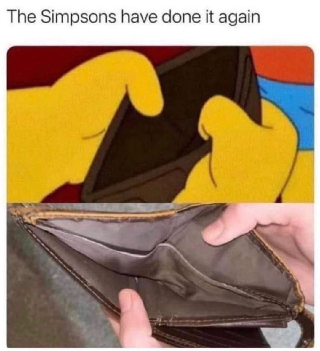 The Simpsons have done it again