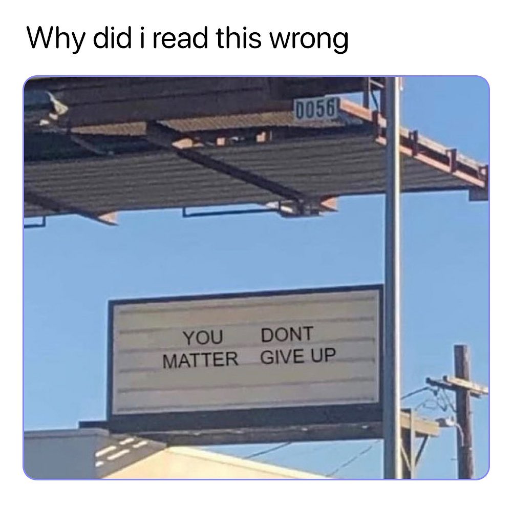 Why did i read this wrong