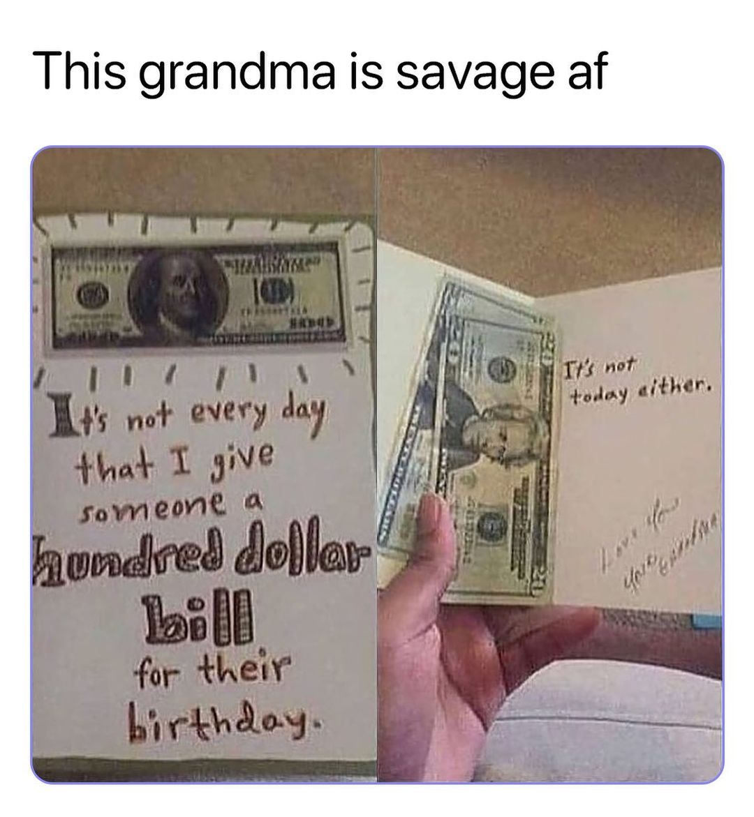 This grandma is savage af