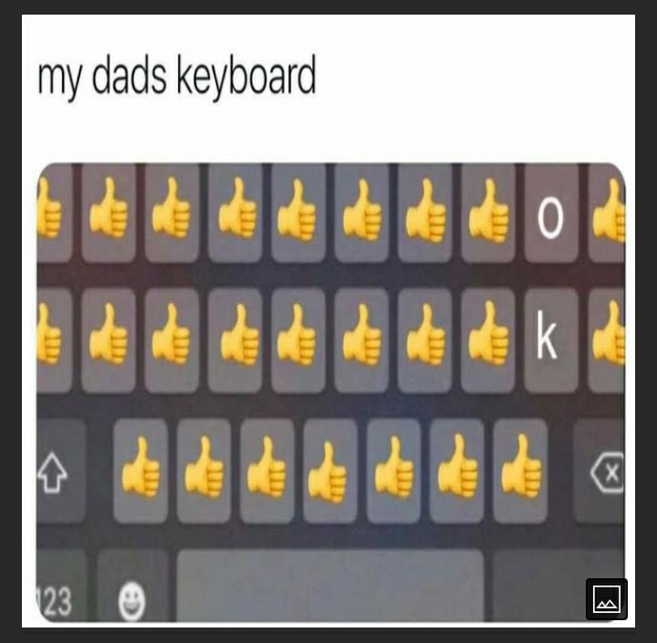 my dads keyboard