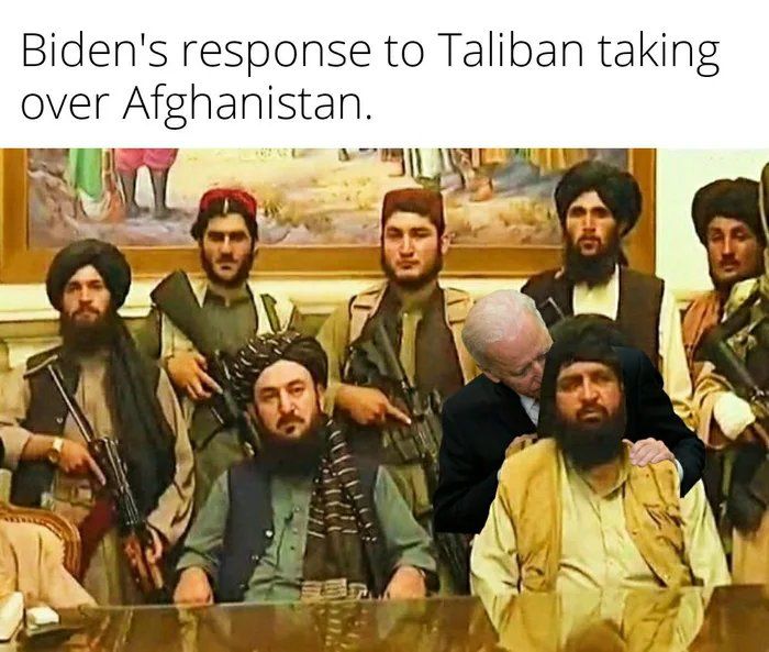 Bidens response to Taliban taking over Afghanstan