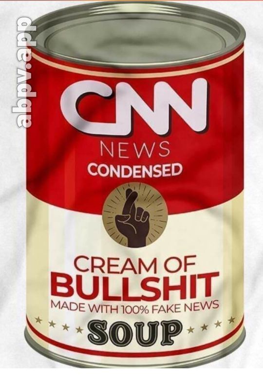 INISRVAVAS CONDENSED o CREAM OF BULLSHIT MADE WITH 100 FAKE NEWS S0UP_7y S