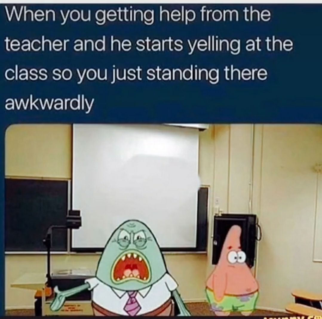 When you getting help fromthe Gl Tale RaleXS ETa AV ale 1R g class so you just standing there WV e Y