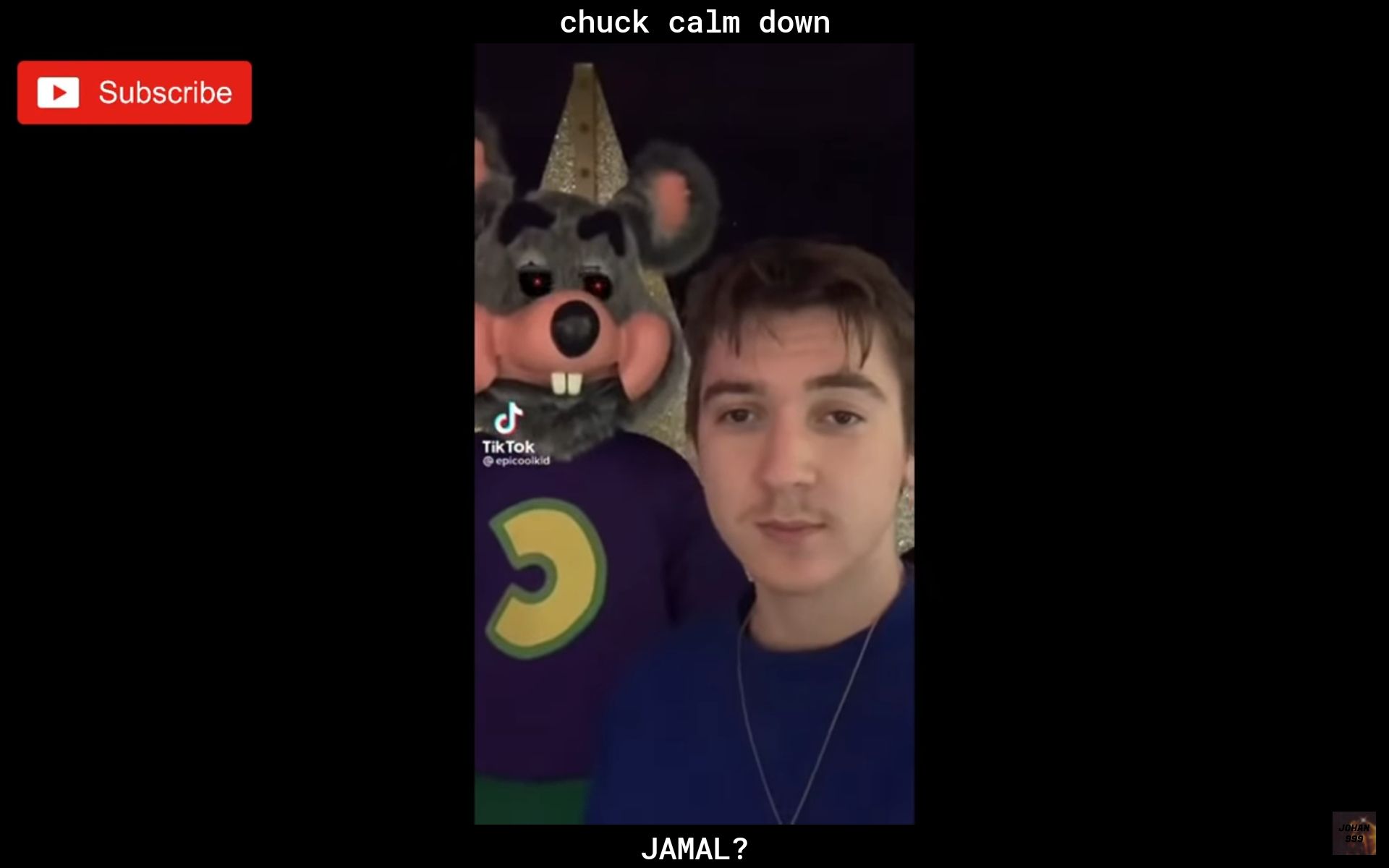 chuck calm down JAMAL
