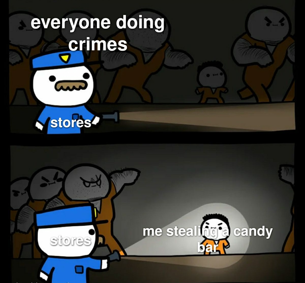 everyone doing crimes