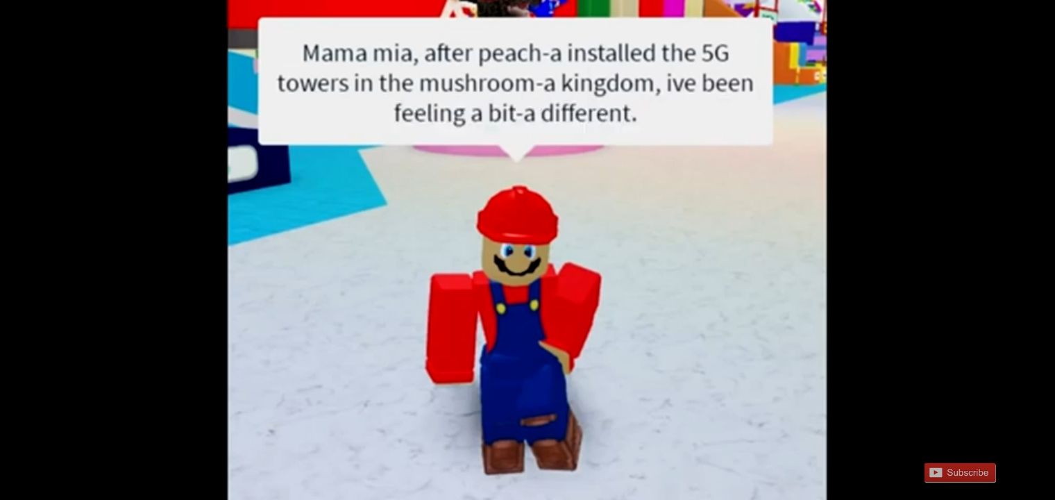 Mama mia after peach a installed the 5G towers in the mushroom a kingdom been feeling a bit a different IO Subscribe