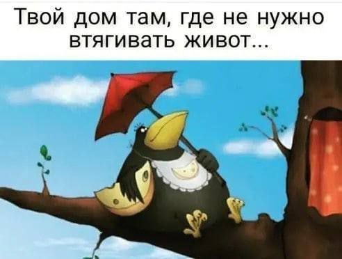 Твой дом там где не нужно втягивать живот