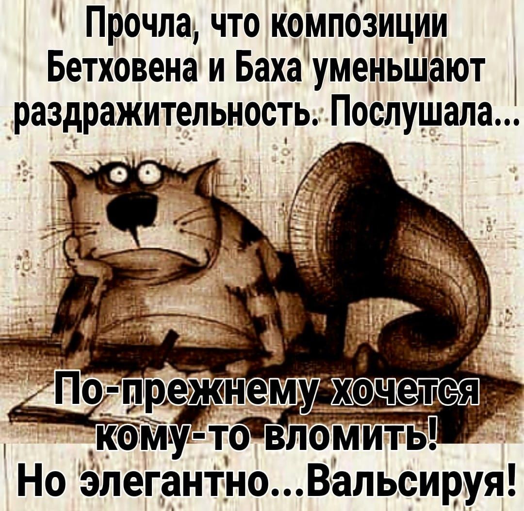 Прочла что Композиции Бетховена и Бахауменьшают _раздражительность Послушала Но Злегантно Вальсируя