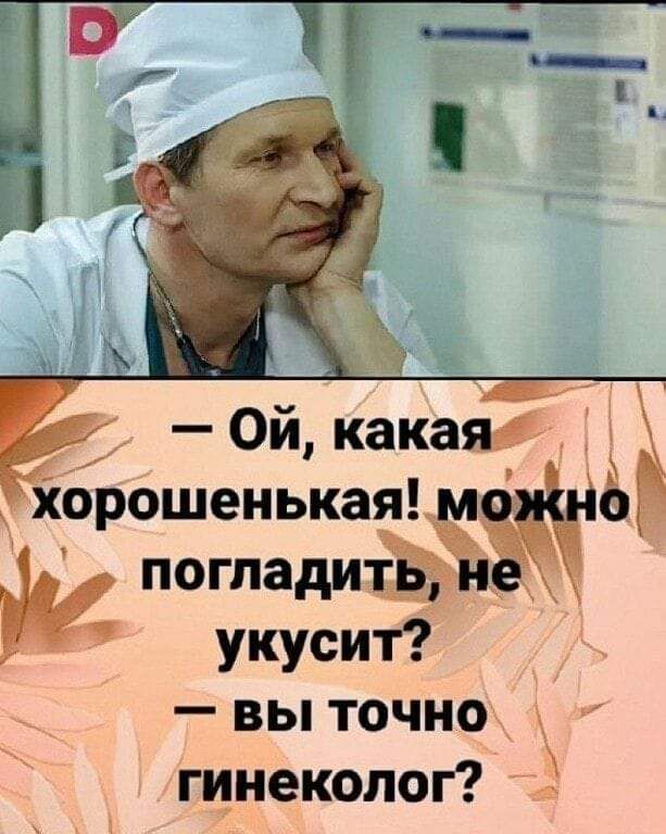 ОЙ какая у хорошеиыая погпади укусит _ вы точно гинеколог