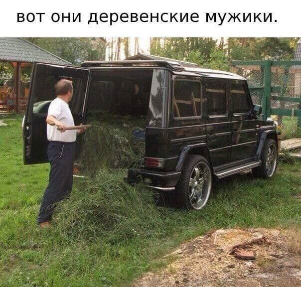 вот они деревенские мужики