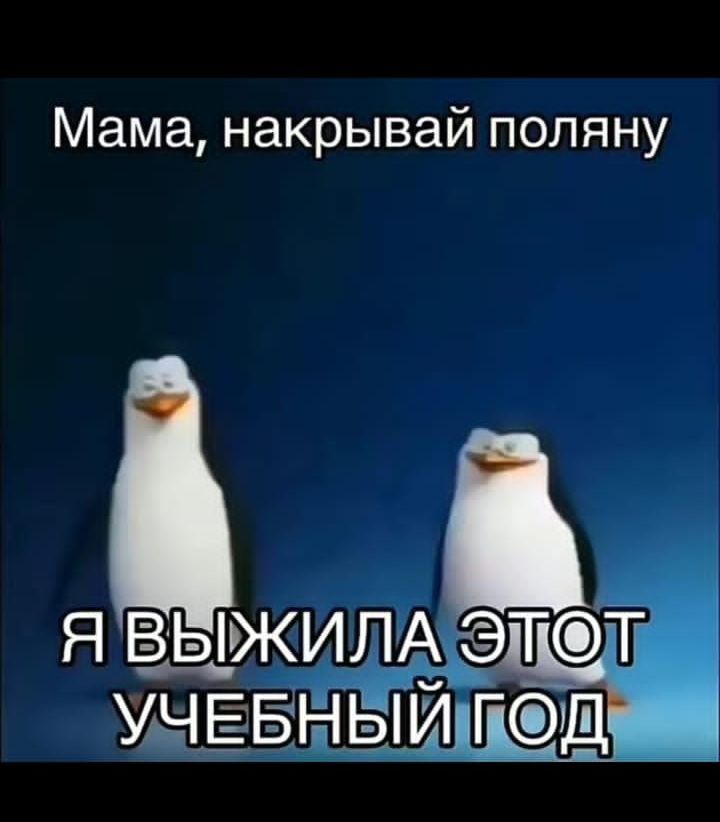 Мама накрывай поляну