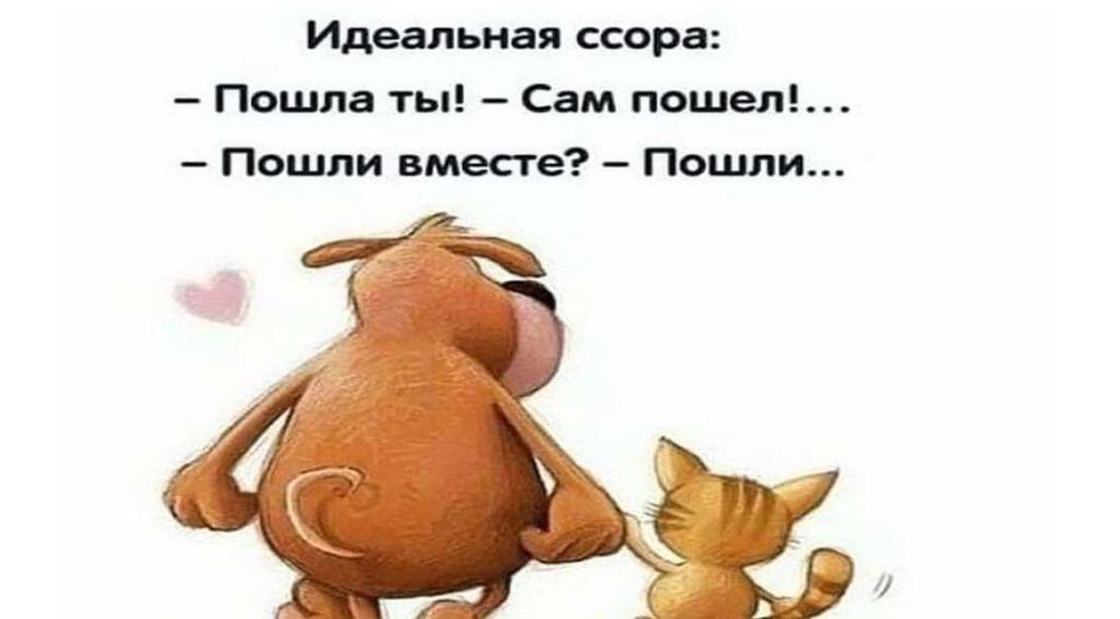 Идеальная ссора Пошли вместе Пошли