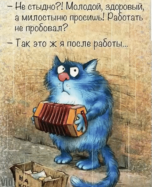 Не стыдно Молодой здоровый а милостыню просишь Радотать не пробовал Так это ж я после работы