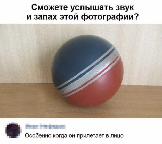 Сможете услышать звук и запах этой фотографии аННЕа Особенно когда он прилетает в лицо