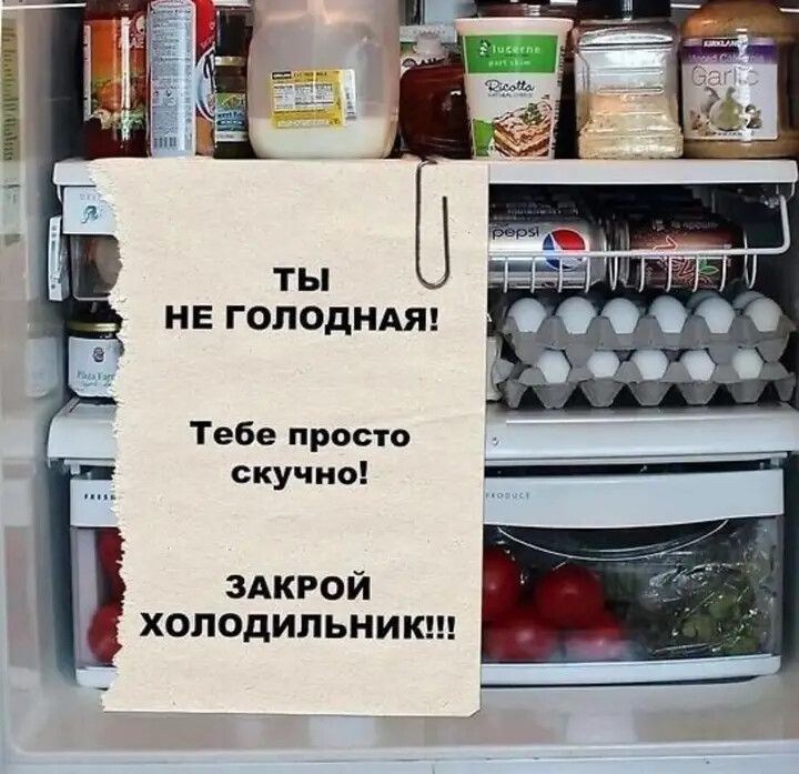 НЕ гогідндяг еФо Тебе просто скучно ЗАКРОЙ холодильник