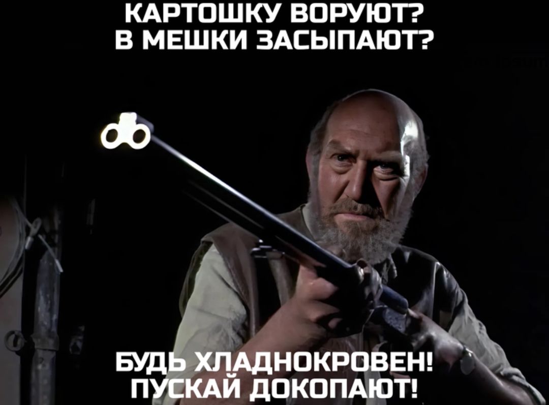 КАРТОШКУ ВОРУЮТ В МЕШКИ ЗАСЫПАЮТ А