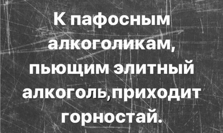 4 пафосньпм алкоголикам пьющим элитный алкогольприходит горностай