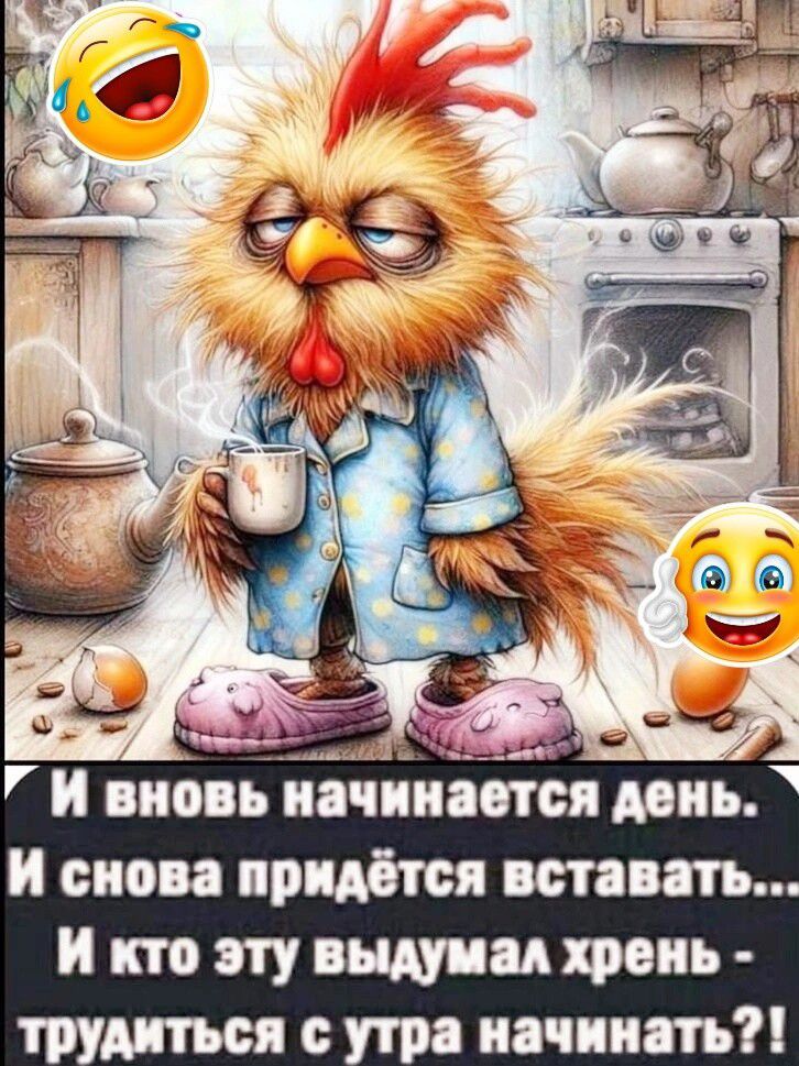 о29 В Й вновь начинается день И снова придётся вставать И кто эту выдумал хрень трудиться с утра начинать