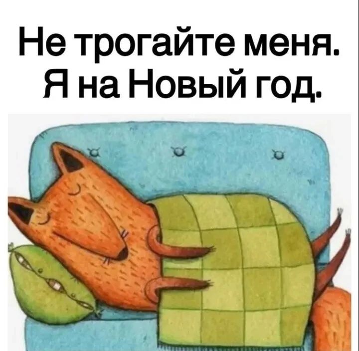 Не трогайте меня Я на Новый год