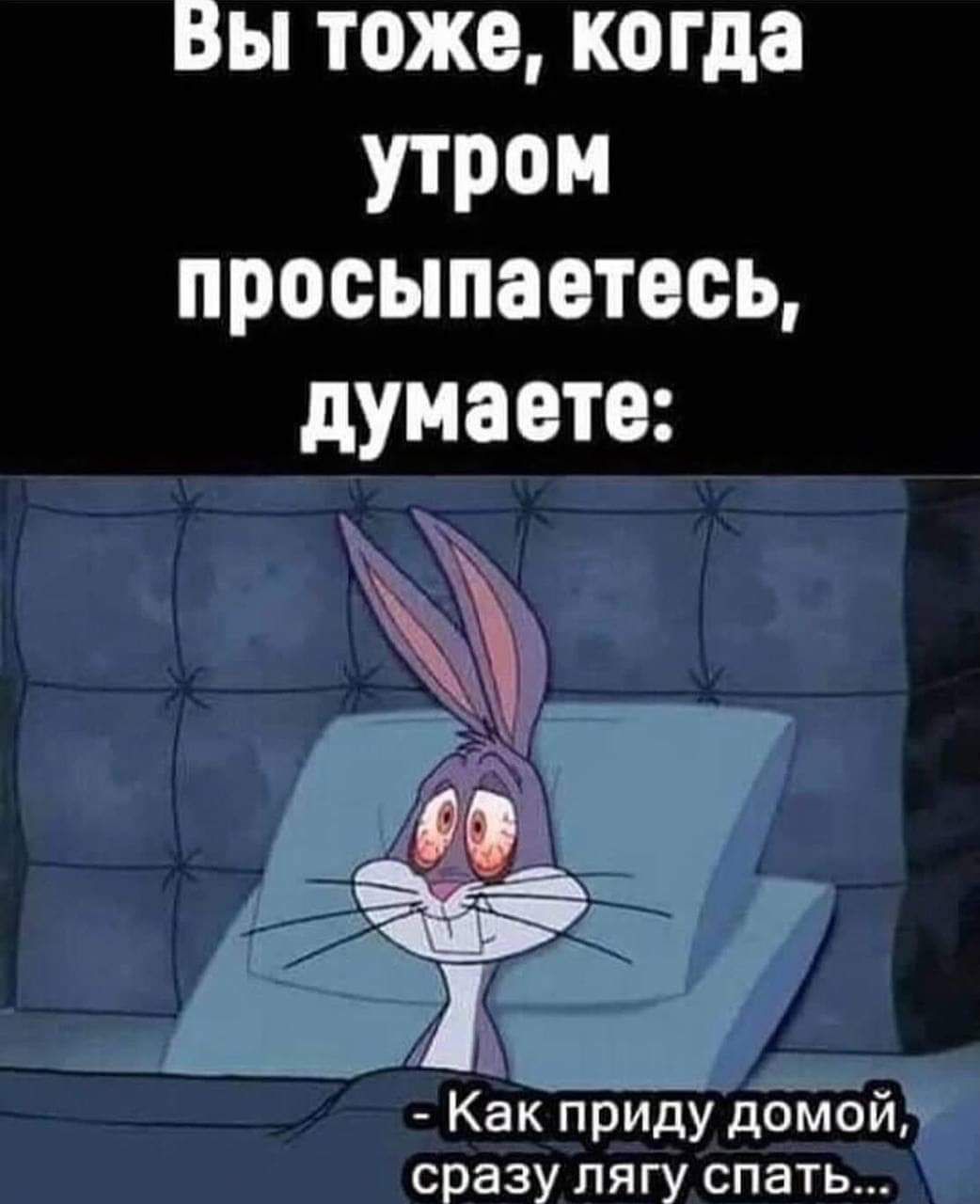 Вы тоже когда утро просыпаетесь думаете 7 Как приду домой сразу лягу спать
