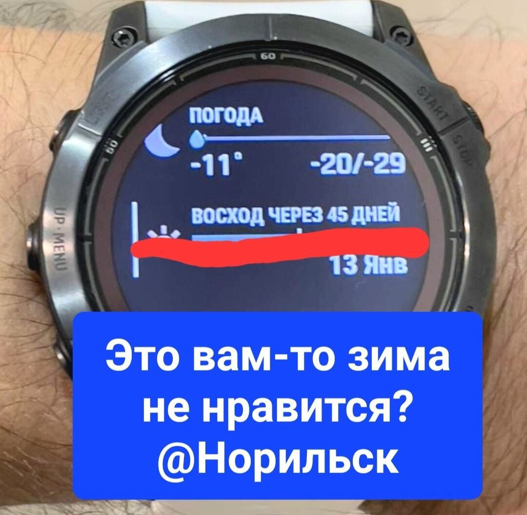 Это вам то зима не нравится Норильск