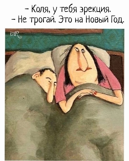 Коля у тебя эрекция Не трогай Это на Новый Год