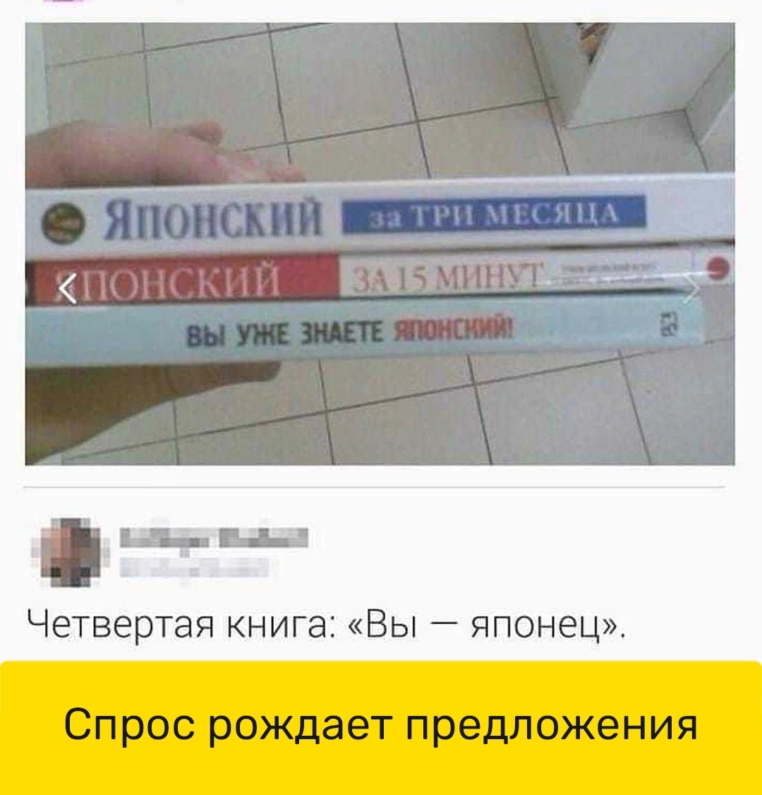 ВЫ УЖЕ ЗНАЕТЕ ЯПОНСКИЙ В Четвертая книга Вы японец